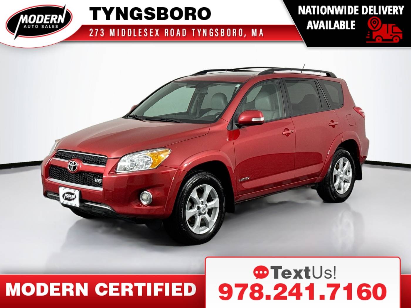 2012 Toyota RAV4 Limited V6 — SUV — 130,111 mi — Tyngsboro, MA