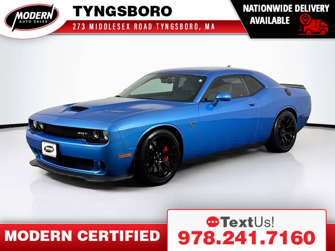 2016 Dodge Challenger SRT Hellcat — Coupe — 18,401 mi — Tyngsboro, MA
