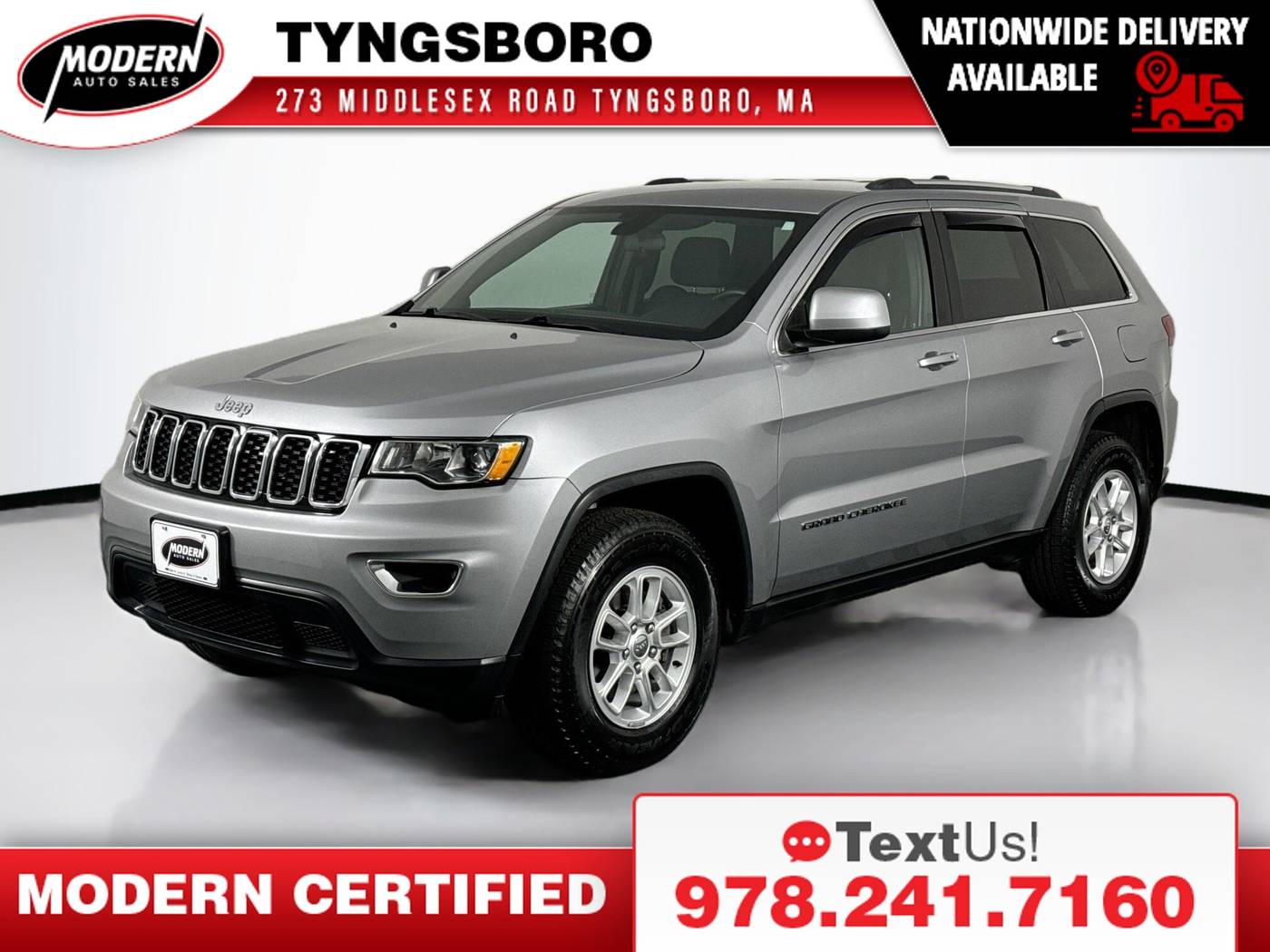 2020 Jeep Grand Cherokee Laredo E — SUV — 37,777 mi — Tyngsboro, MA