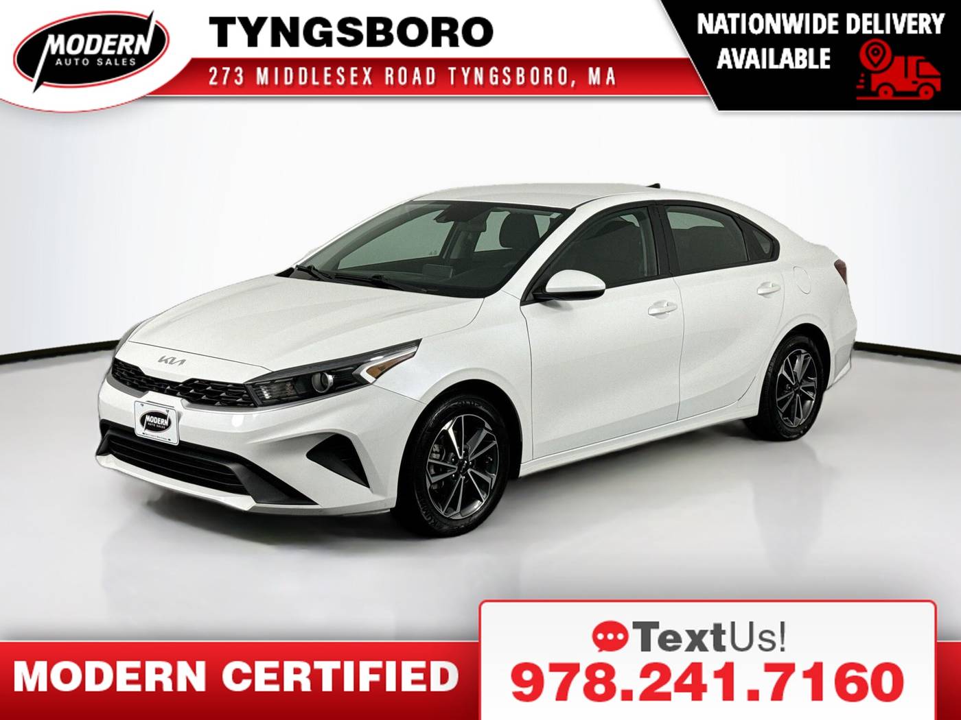 2022 Kia Forte LXS — Sedan — 15,302 mi — Tyngsboro, MA