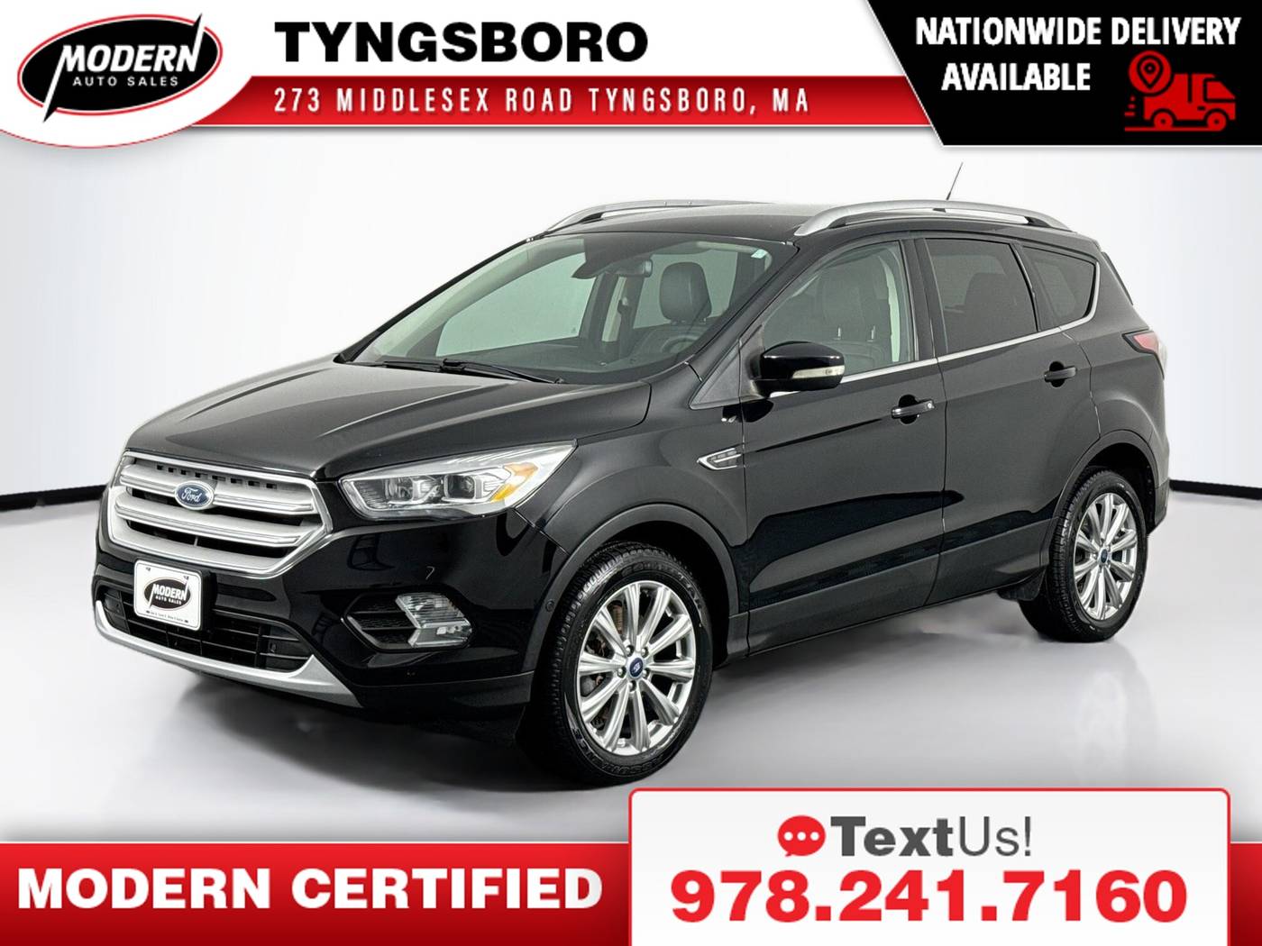 2018 Ford Escape Titanium — SUV — 66,678 mi — Tyngsboro, MA