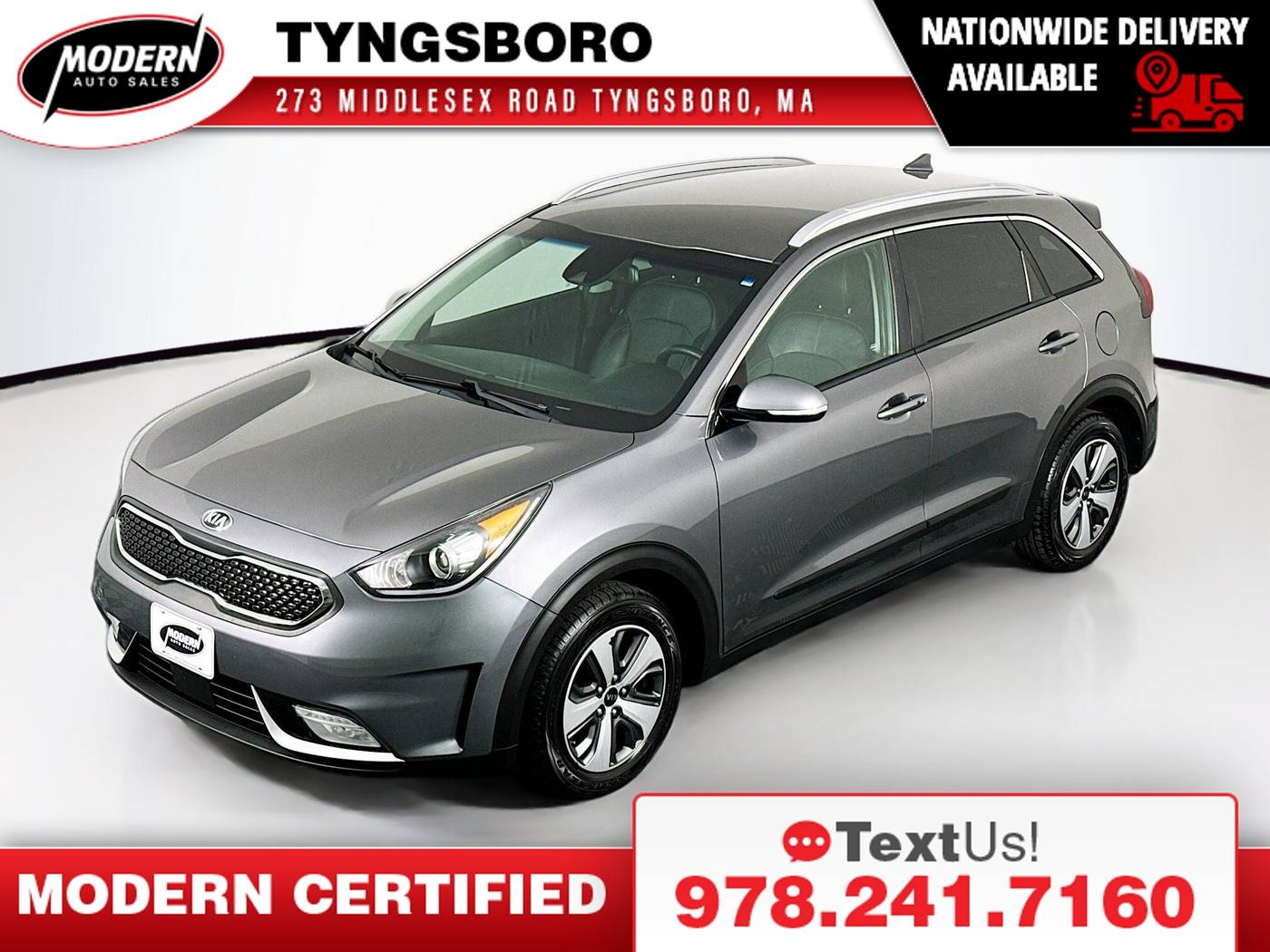 2018 Kia Niro Hybrid EX — SUV — 94,475 mi — Tyngsboro, MA
