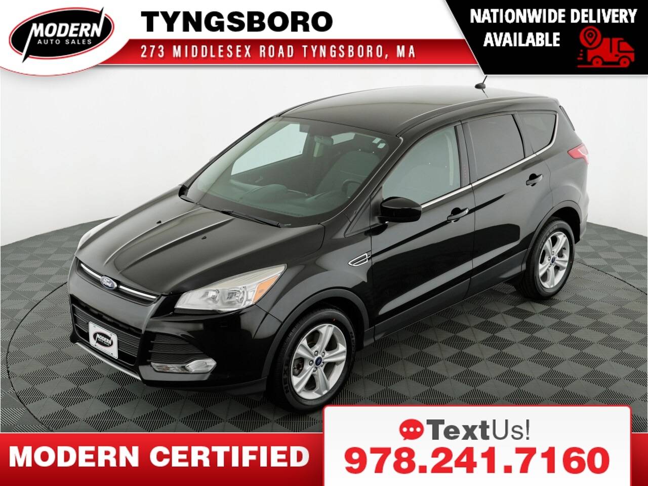 2015 Ford Escape SE — SUV — 78,744 mi — Tyngsboro, MA
