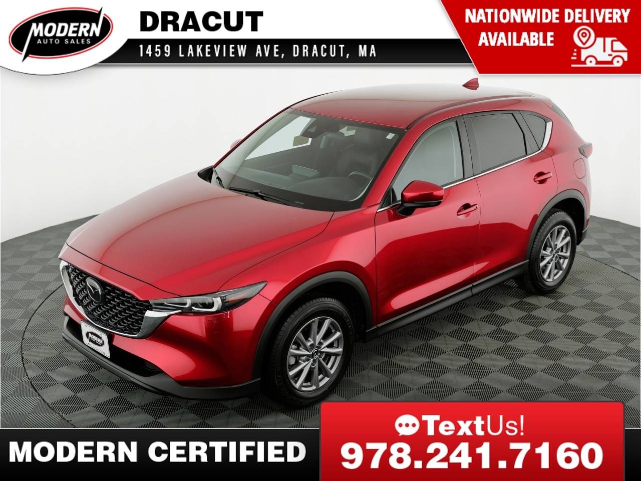 2022 Mazda CX-5 2.5 S Select — SUV — 13,178 mi — Tyngsboro, MA