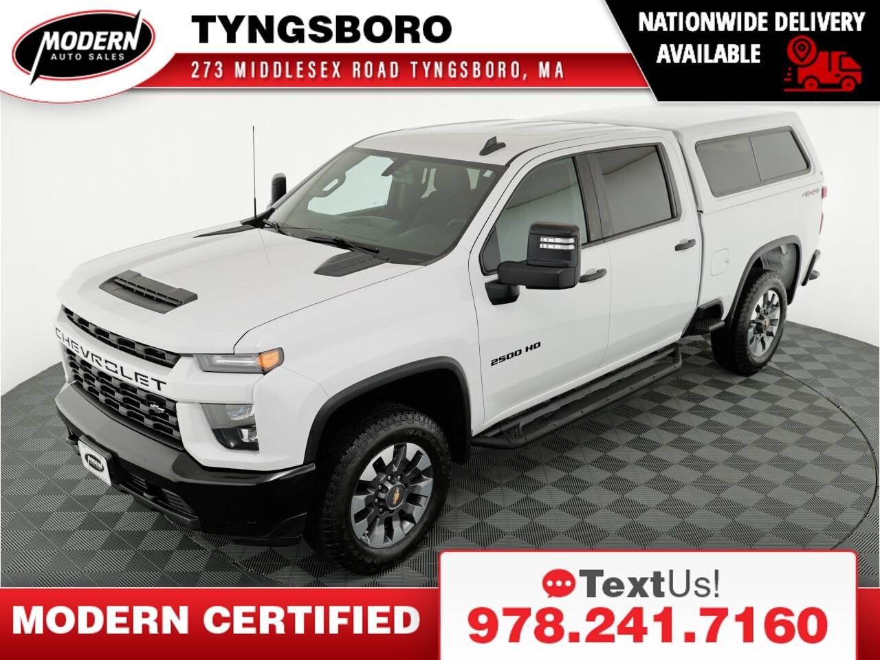 2021 Chevrolet Silverado 2500HD Custom — Pickup Truck — 33,979 mi — Tyngsboro, MA