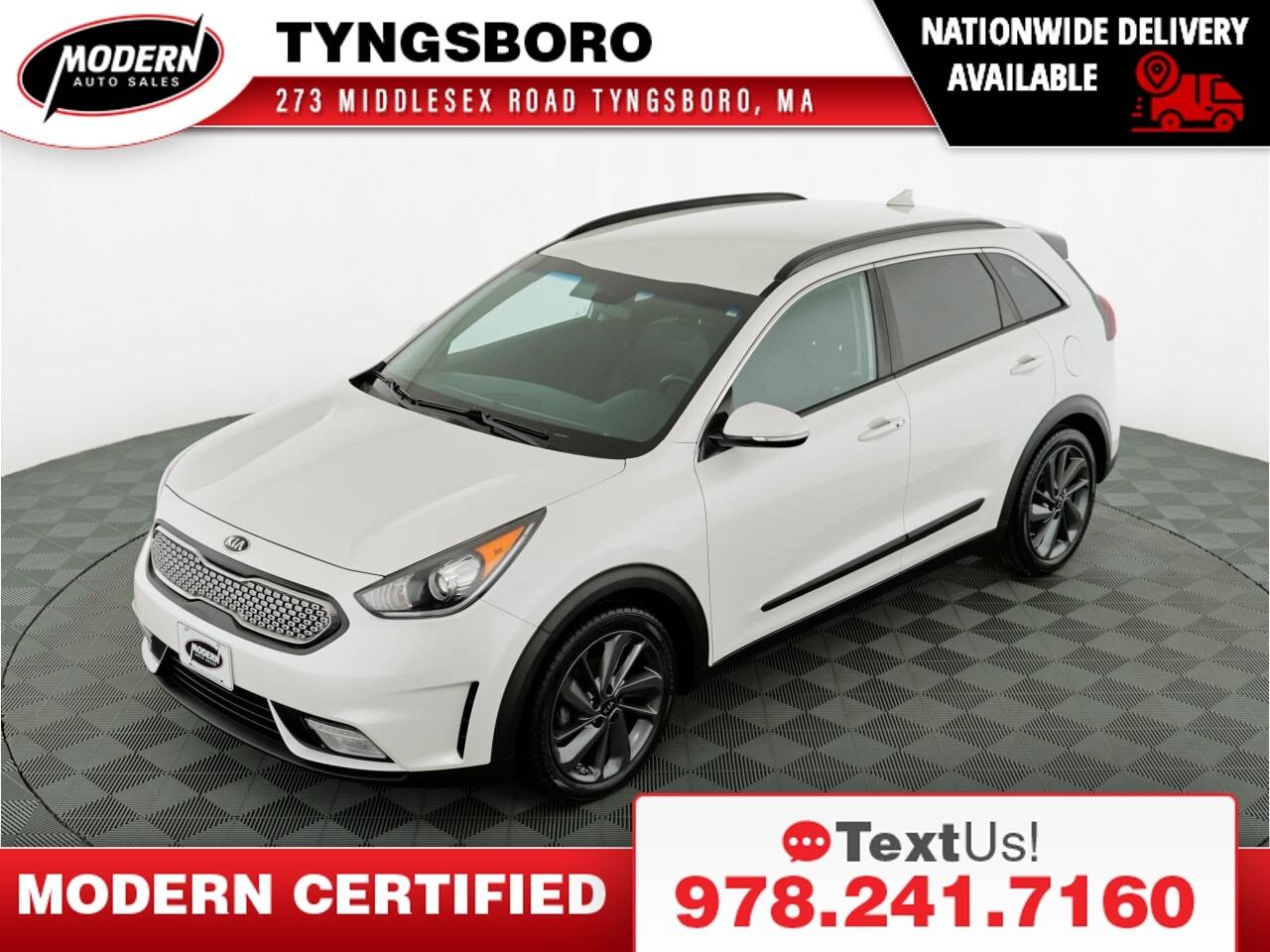 2017 Kia Niro Hybrid Touring — SUV — 68,530 mi — Tyngsboro, MA