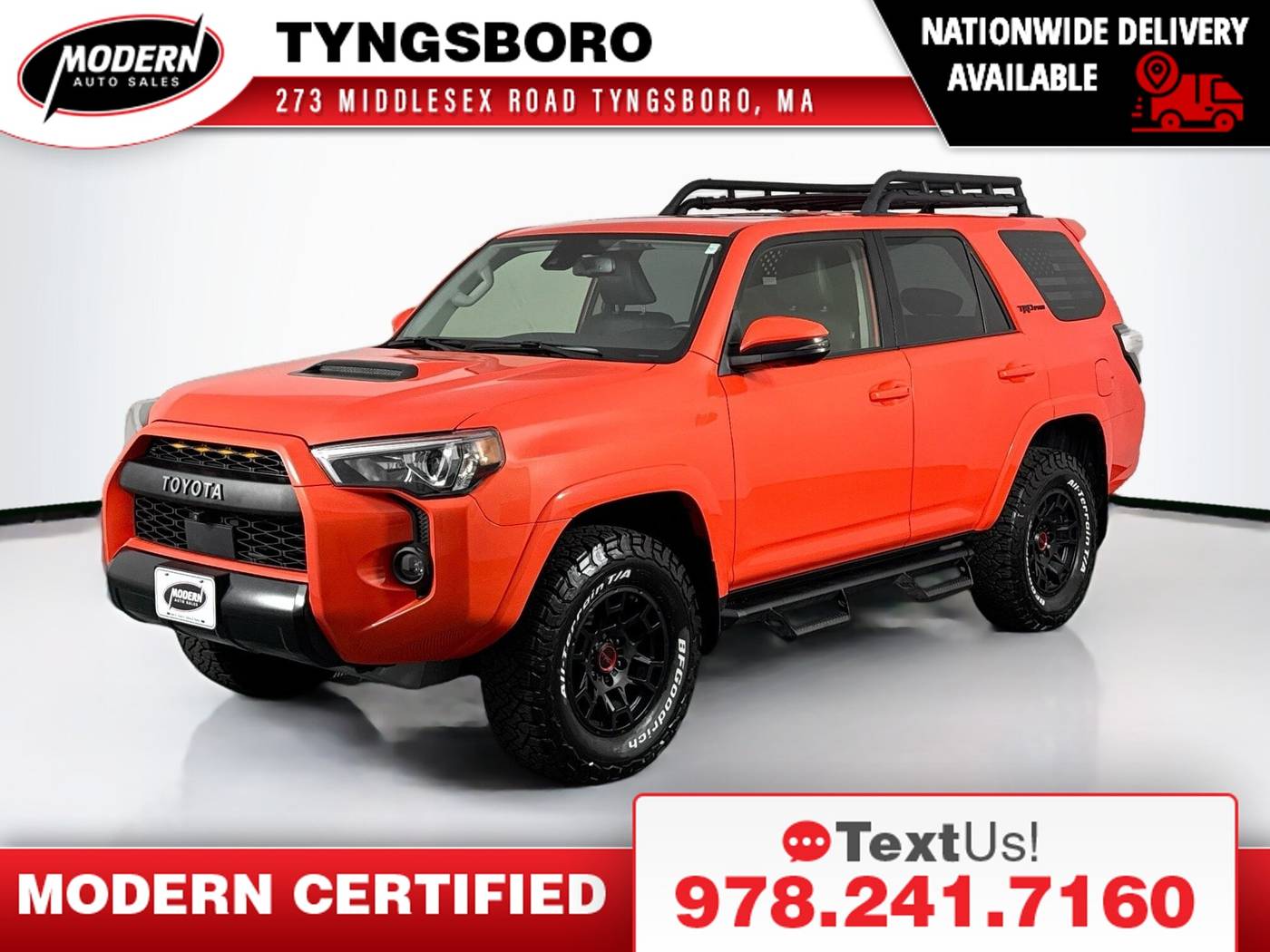 2023 Toyota 4Runner TRD Pro — SUV — 84,672 mi — Tyngsboro, MA