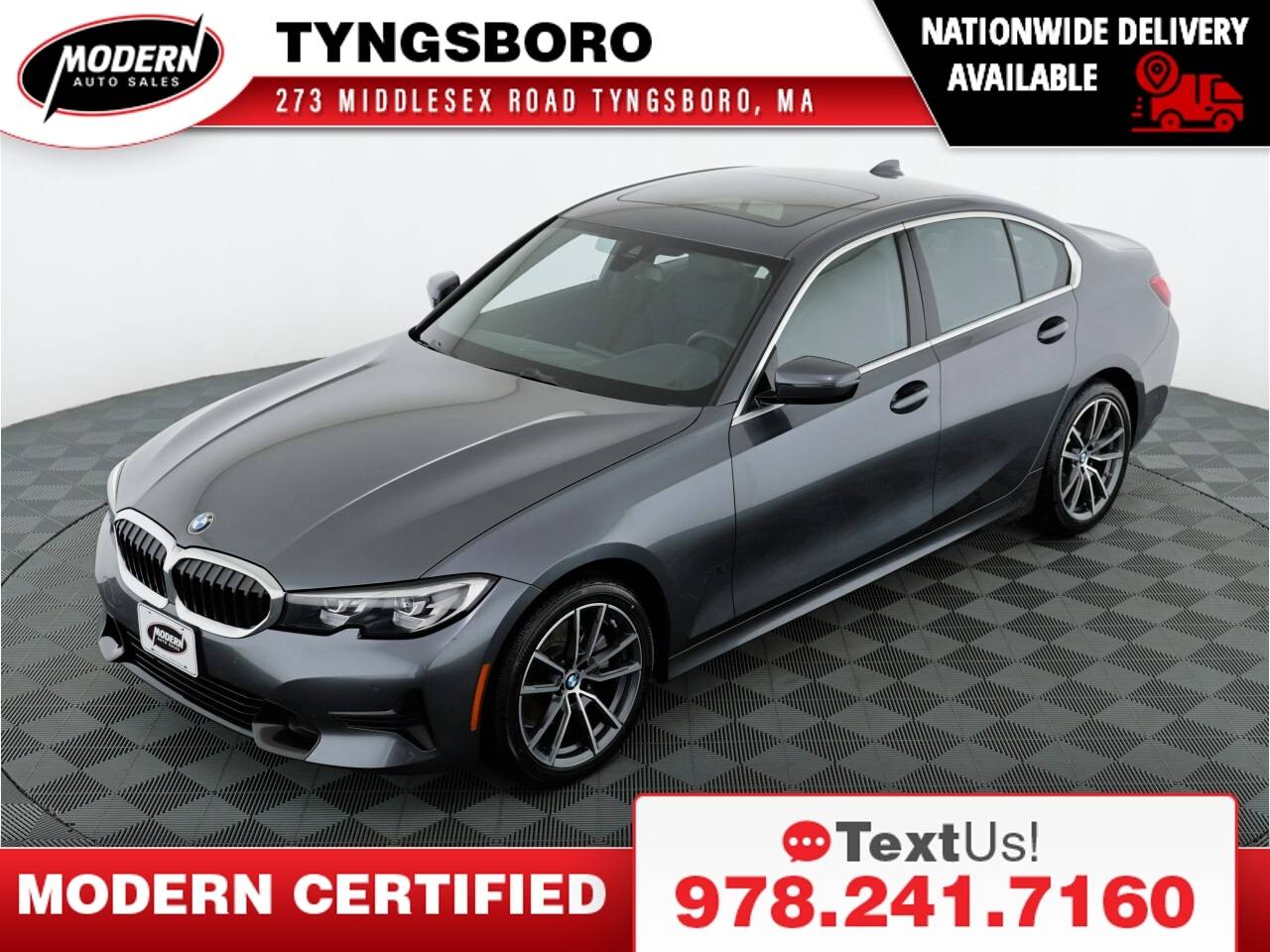 2019 BMW 3 Series 330i — Sedan — 50,892 mi — Tyngsboro, MA