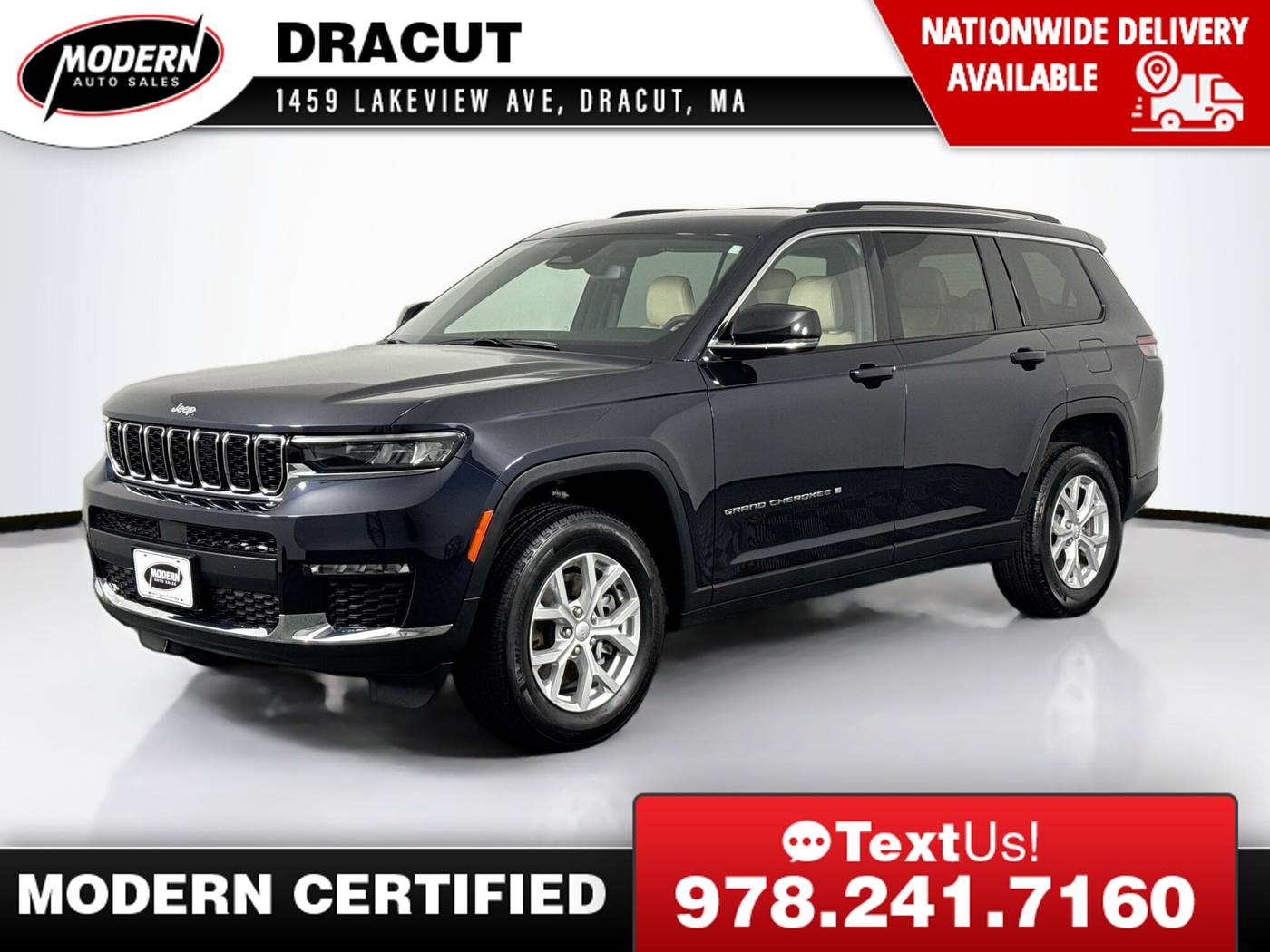 2023 Jeep Grand Cherokee Limited — SUV — 6,626 mi — Tyngsboro, MA