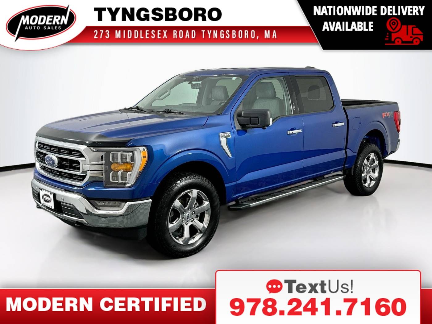 2022 Ford F-150 XLT — Pickup Truck — 85,739 mi — Tyngsboro, MA