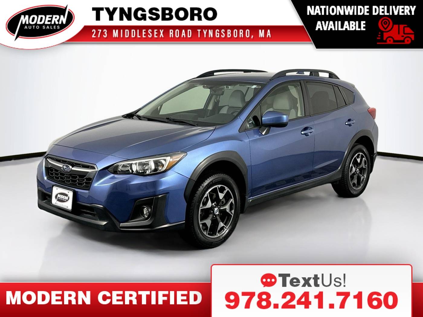 2018 Subaru Crosstrek Premium — SUV — 76,479 mi — Tyngsboro, MA