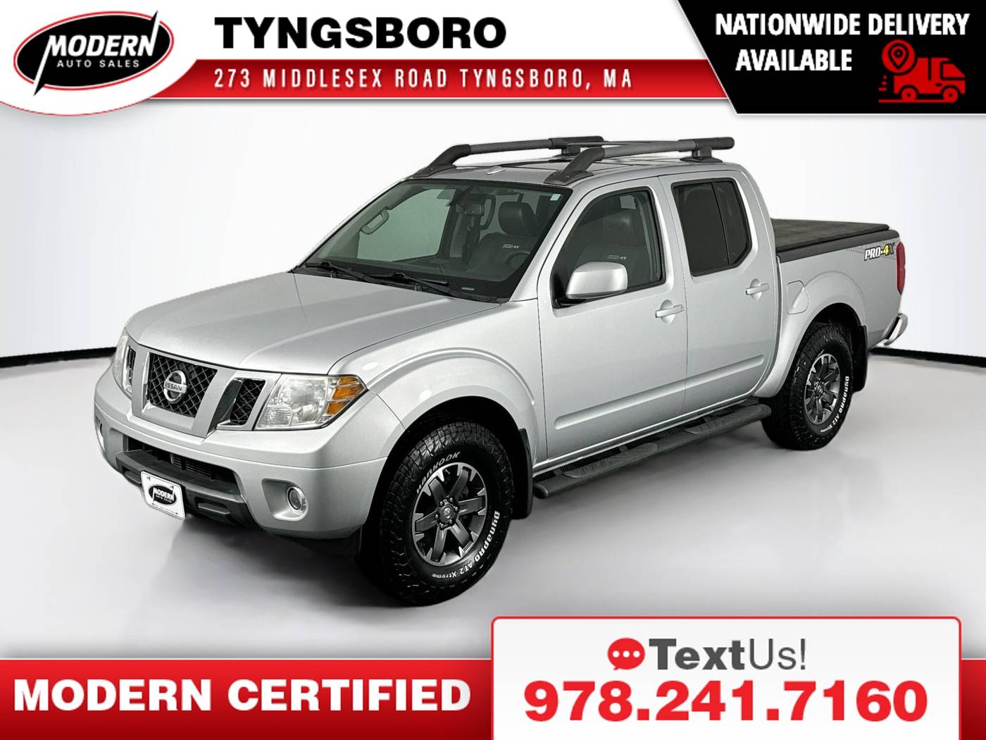 2016 Nissan Frontier PRO-4X — Pickup Truck — 68,902 mi — Tyngsboro, MA