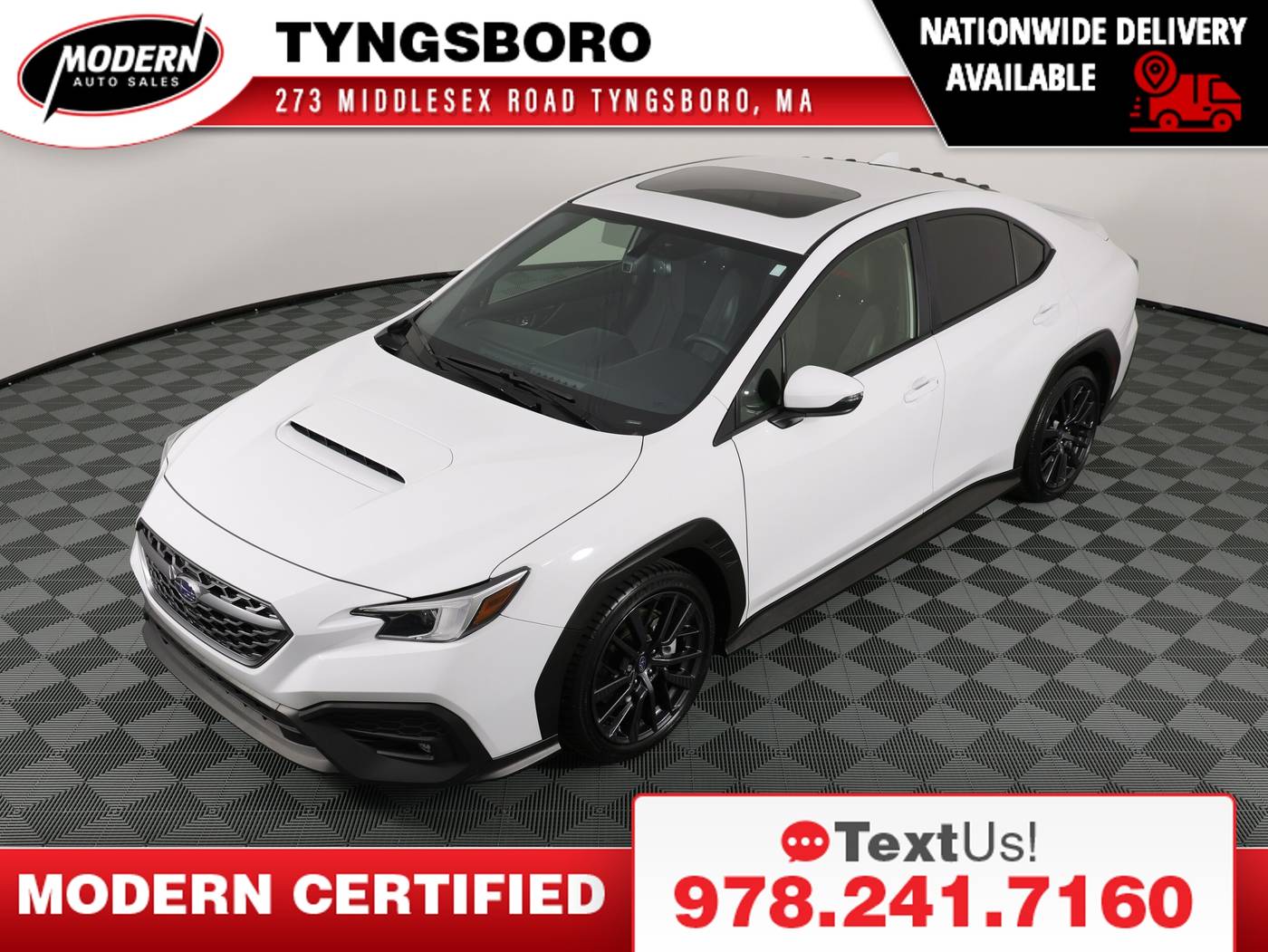 2022 Subaru WRX Limited — Sedan — 11,911 mi — Tyngsboro, MA