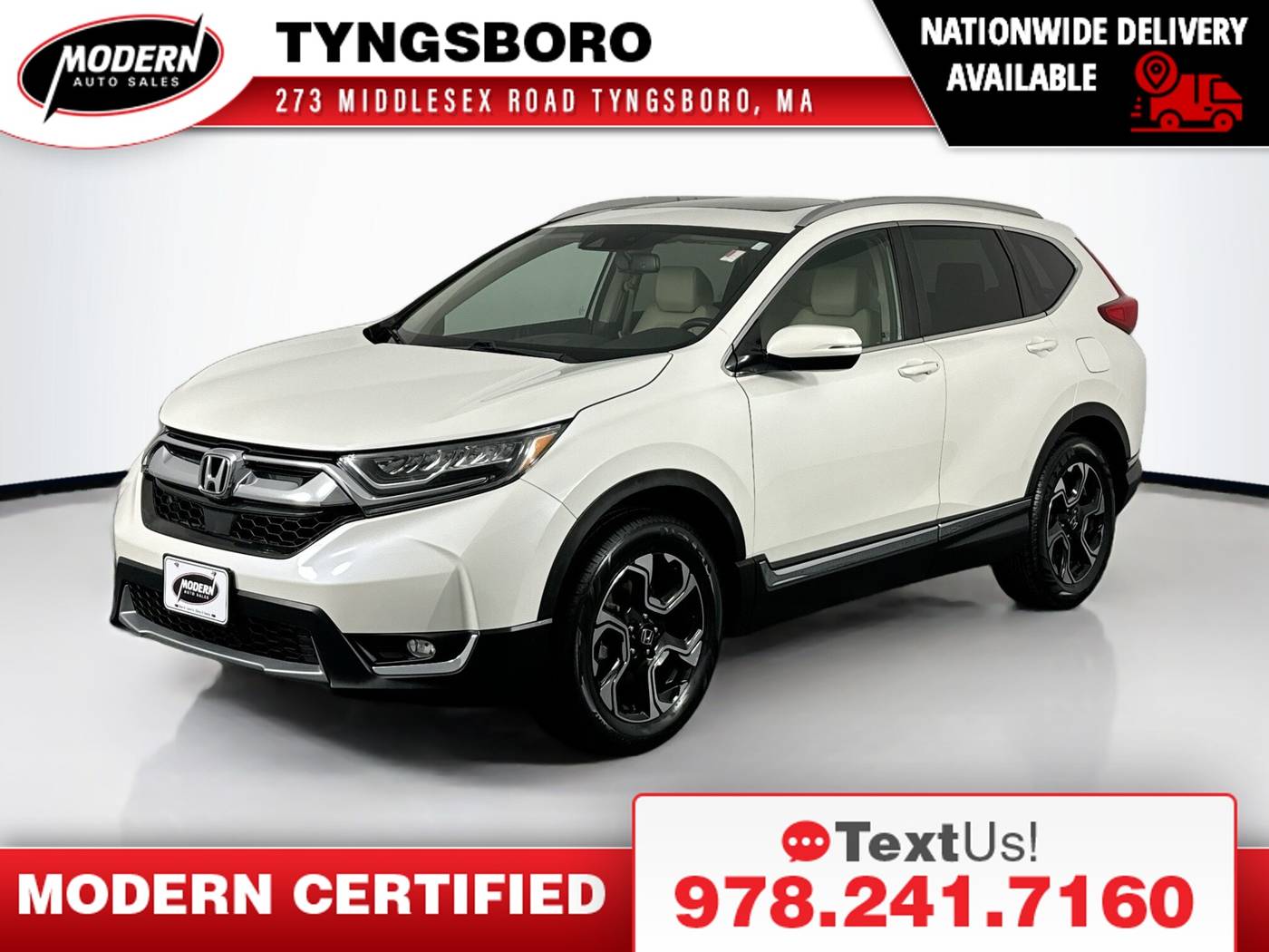 2018 Honda CR-V Touring — SUV — 78,188 mi — Tyngsboro, MA