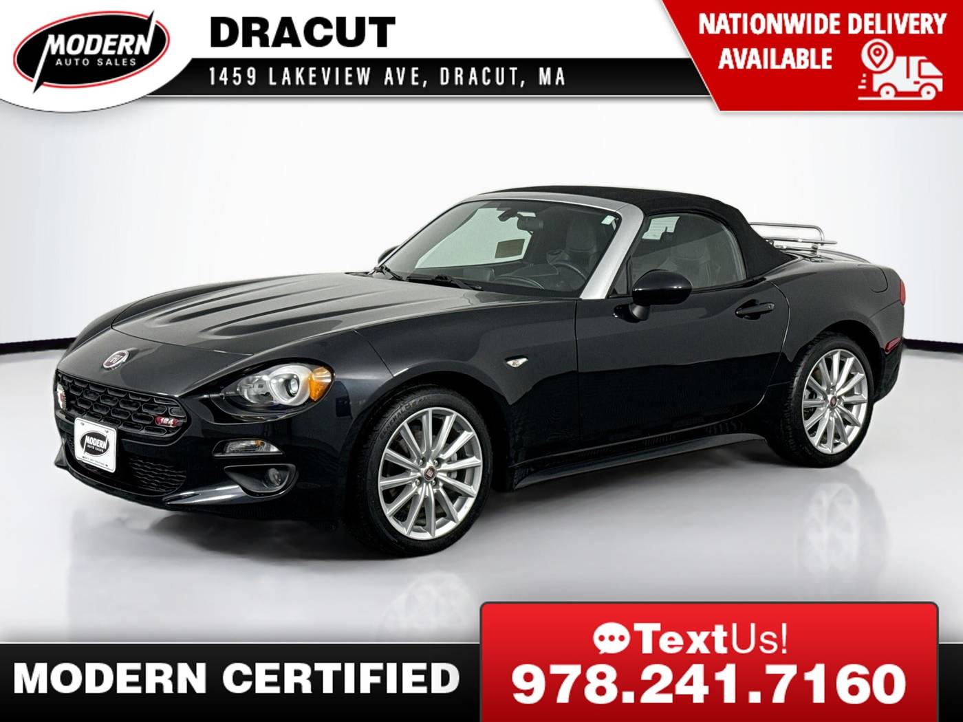 2017 FIAT 124 Spider Lusso — Convertible — 21,582 mi — Tyngsboro, MA