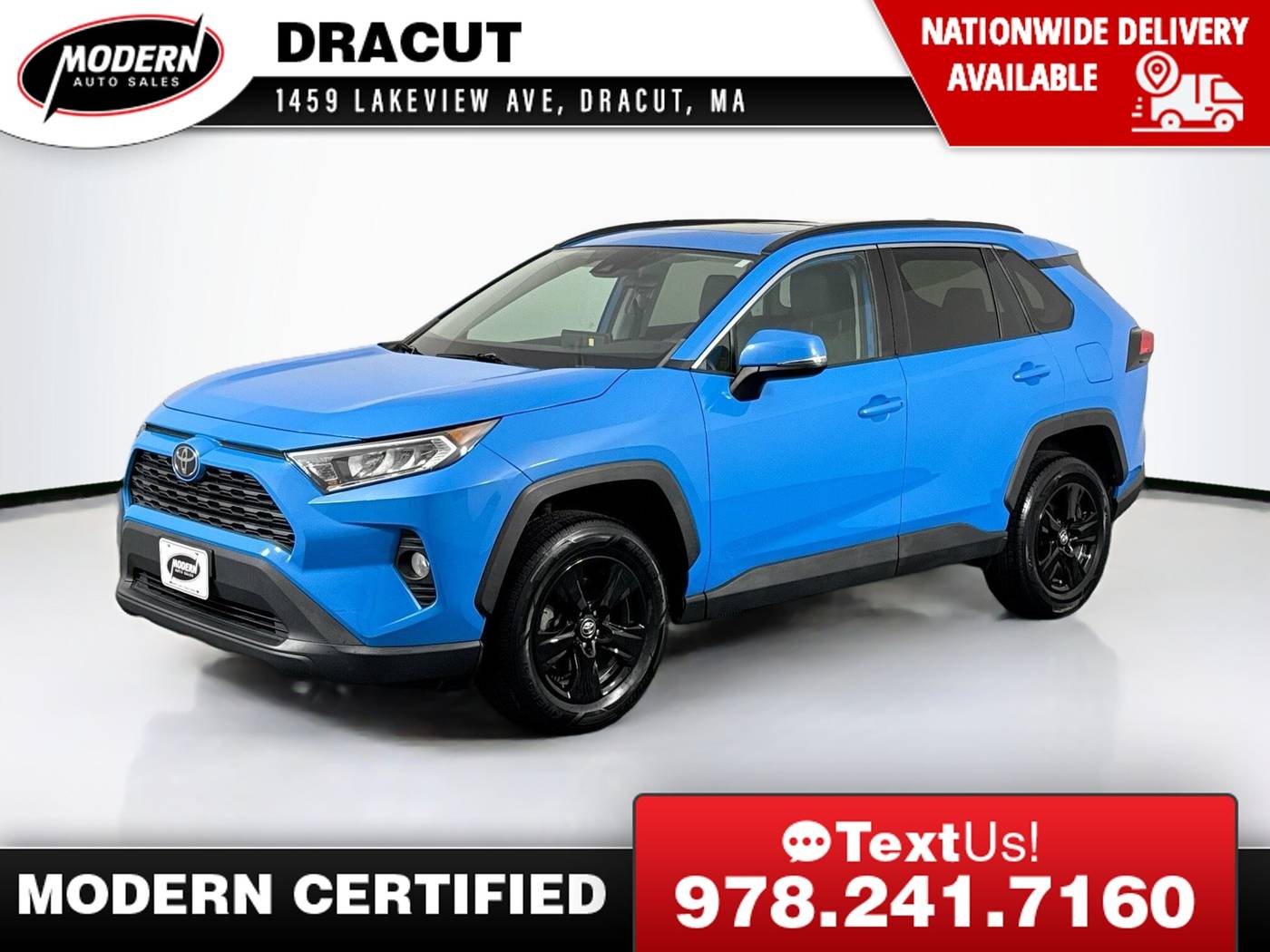2019 Toyota RAV4 XLE — SUV — 64,139 mi — Tyngsboro, MA
