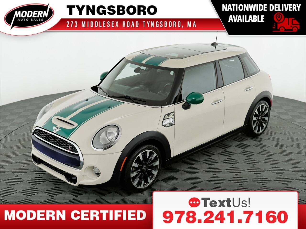 2015 MINI Hardtop Cooper S — Hatchback — 76,691 mi — Tyngsboro, MA