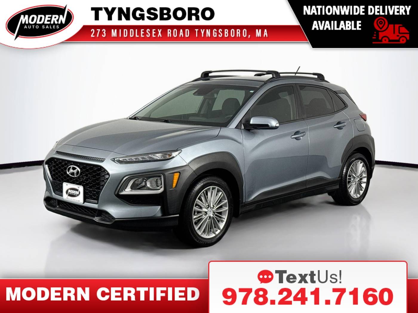 2021 Hyundai Kona SEL — SUV — 35,538 mi — Tyngsboro, MA