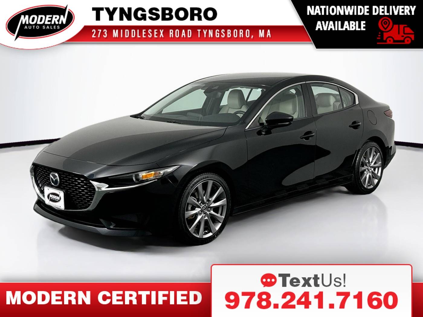 2019 Mazda Mazda3 Select — Sedan — 54,681 mi — Tyngsboro, MA