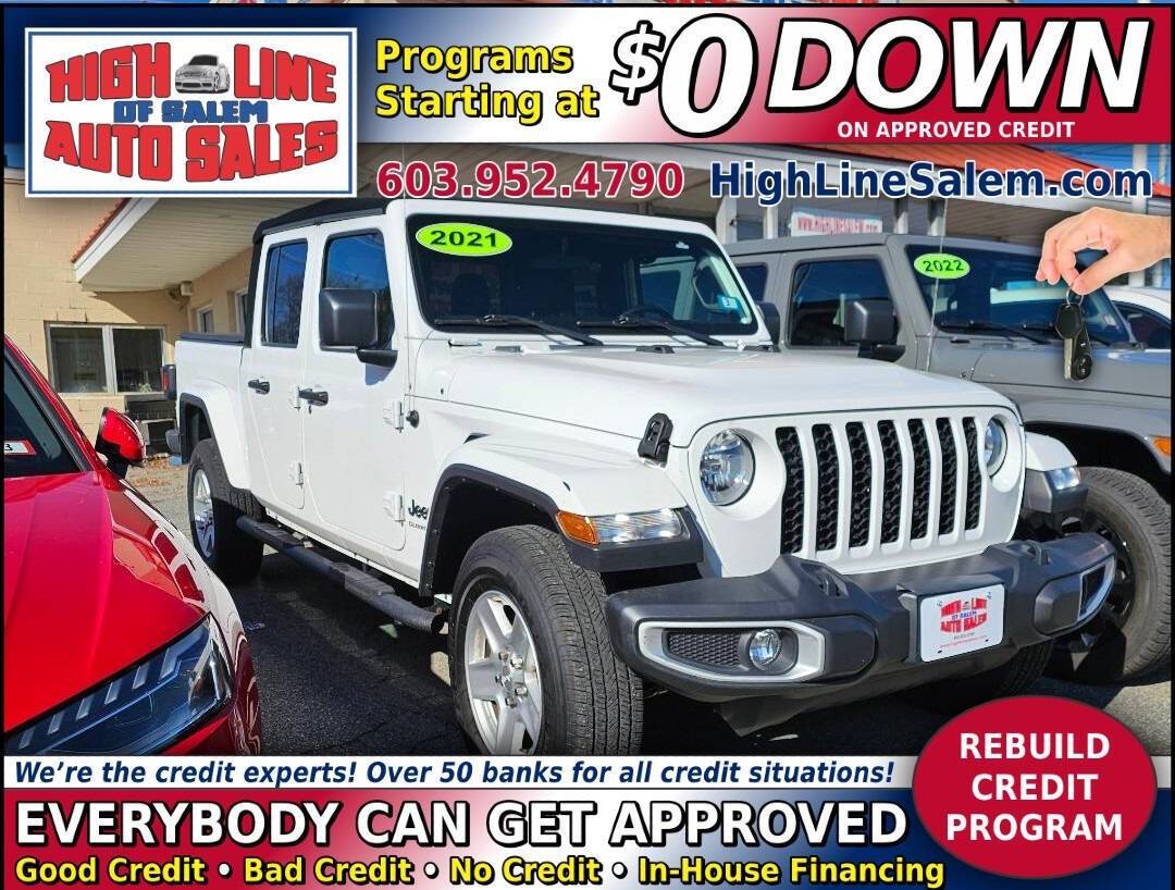 2021 Jeep Gladiator Sport S — Pickup Truck — 68,783 mi — Salem, NH
