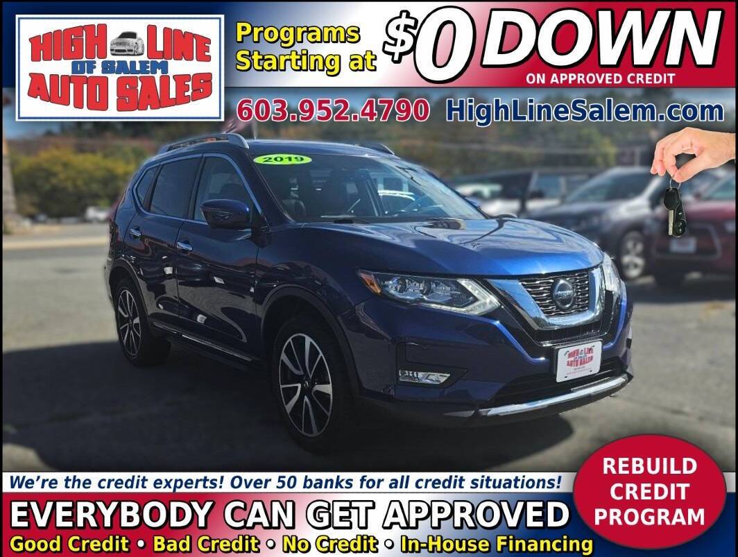 2019 Nissan Rogue SL — SUV — 76,167 mi — Salem, NH