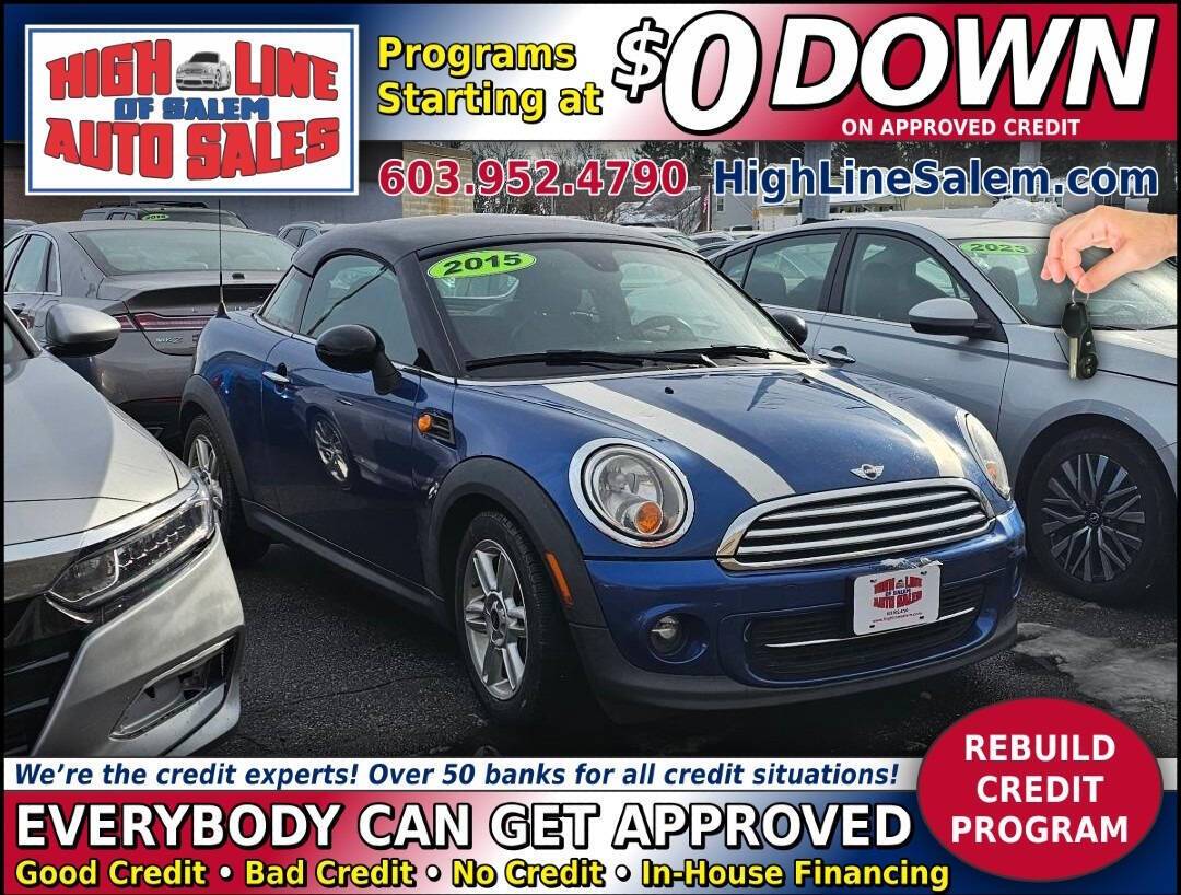 2015 MINI Cooper Coupe Cooper — Coupe — 86,126 mi — Salem, NH