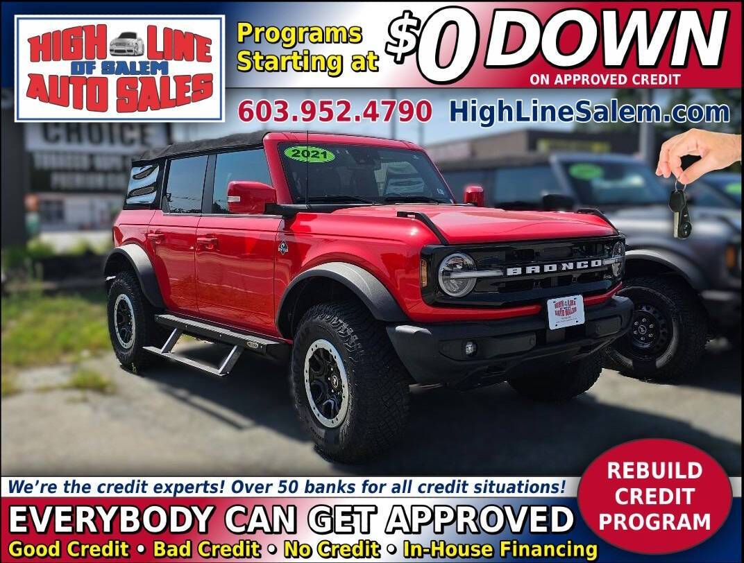 2021 Ford Bronco Outer Banks — SUV — 45,745 mi — Salem, NH