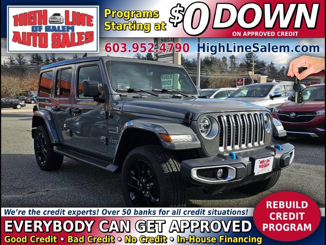 2022 Jeep Wrangler Sahara 4xe — SUV — 39,078 mi — Salem, NH