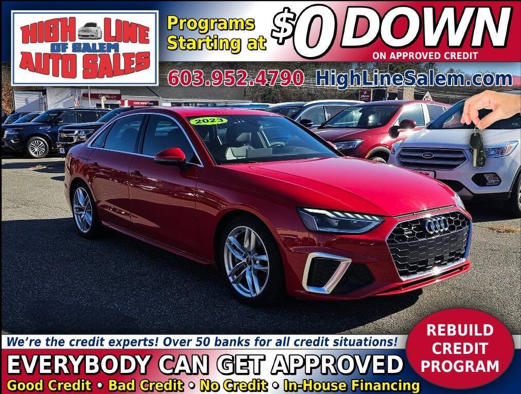 2023 Audi A4 S line Premium Plus — Sedan — 49,213 mi — Salem, NH