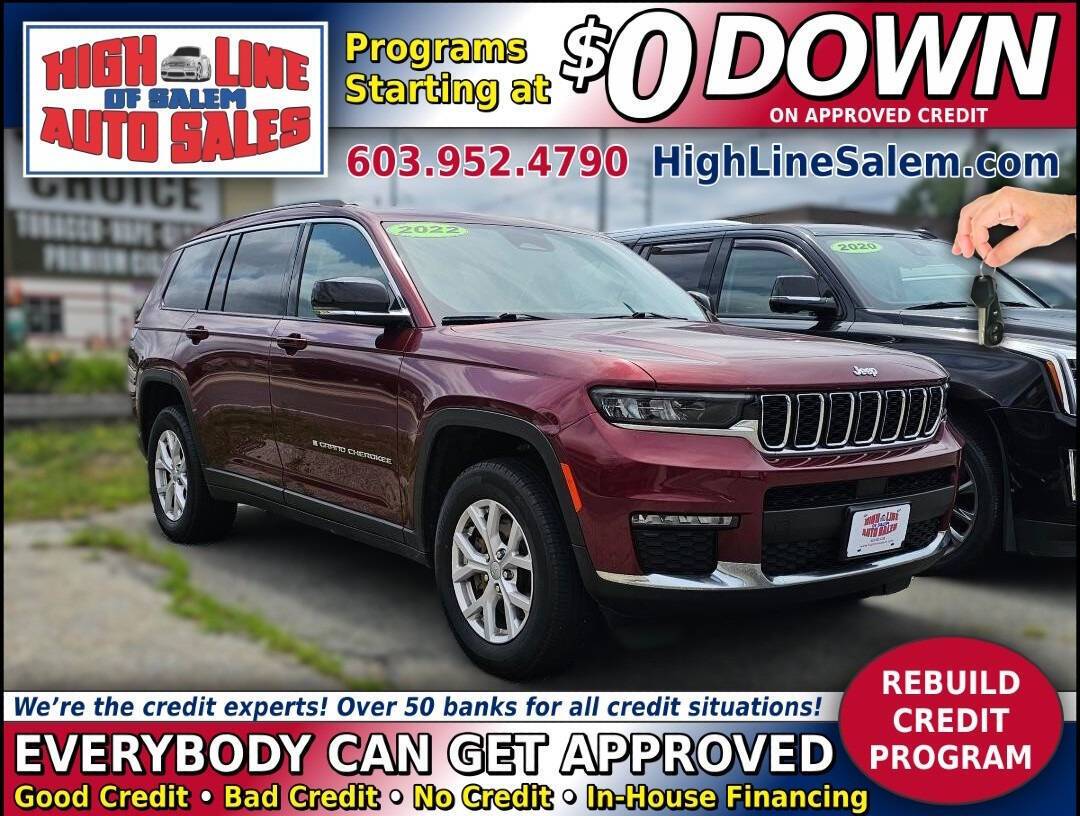 2022 Jeep Grand Cherokee Limited — SUV — 59,900 mi — Salem, NH