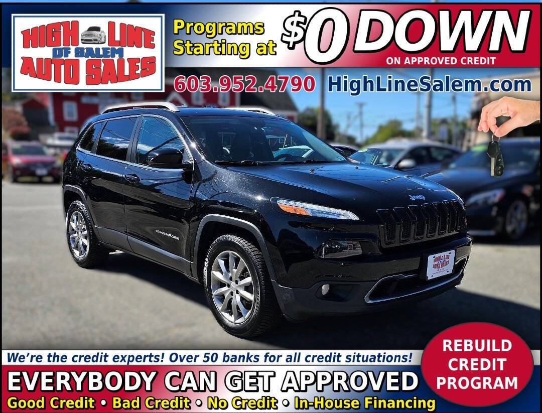 2018 Jeep Cherokee Limited — SUV — 79,899 mi — Salem, NH