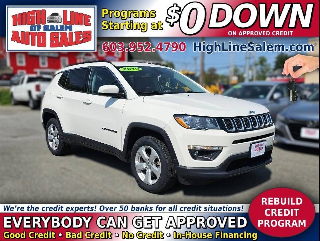 2019 Jeep Compass Latitude — SUV — 41,343 mi — Salem, NH