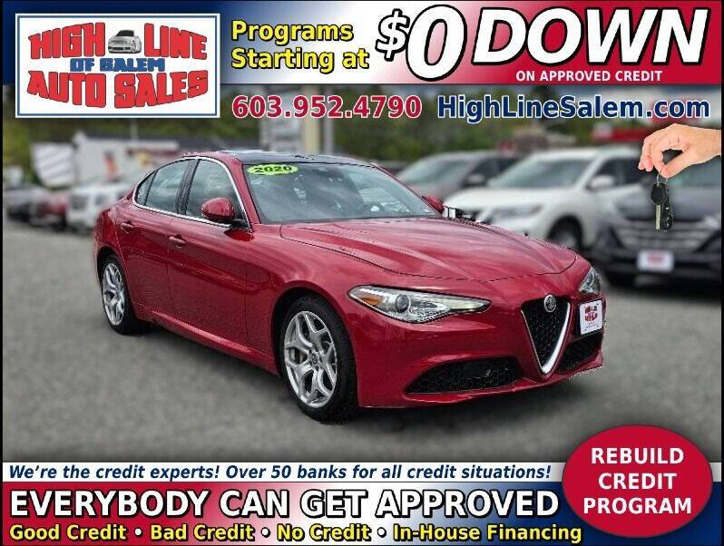 2020 Alfa Romeo Giulia Ti — Sedan — 31,897 mi — Salem, NH