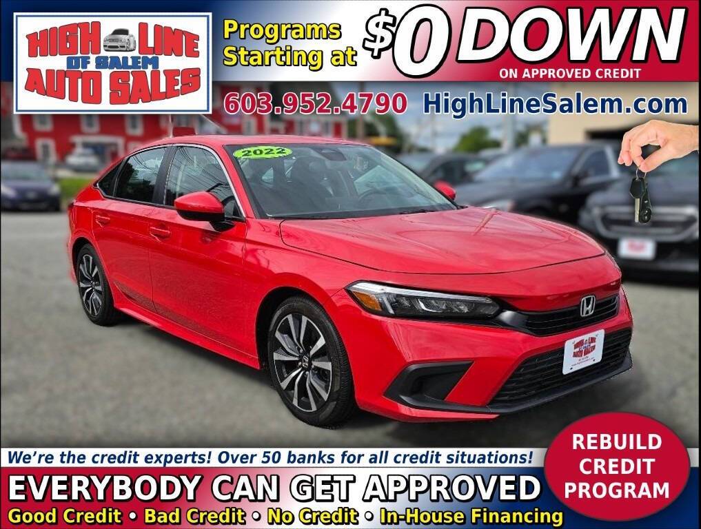 2022 Honda Civic EX — Sedan — 41,786 mi — Salem, NH