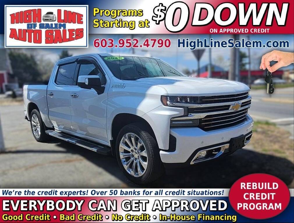 2020 Chevrolet Silverado 1500 High Country — Pickup Truck — 76,876 mi — Salem, NH