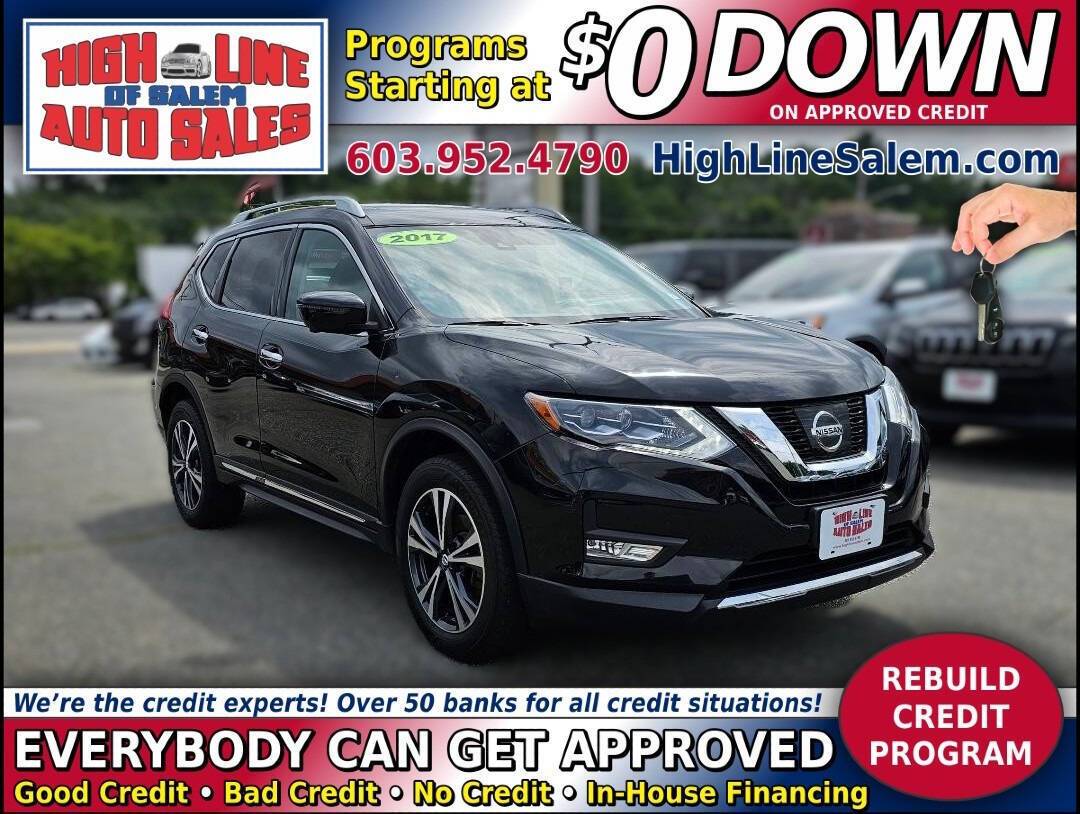 2017 Nissan Rogue SL — SUV — 52,540 mi — Salem, NH