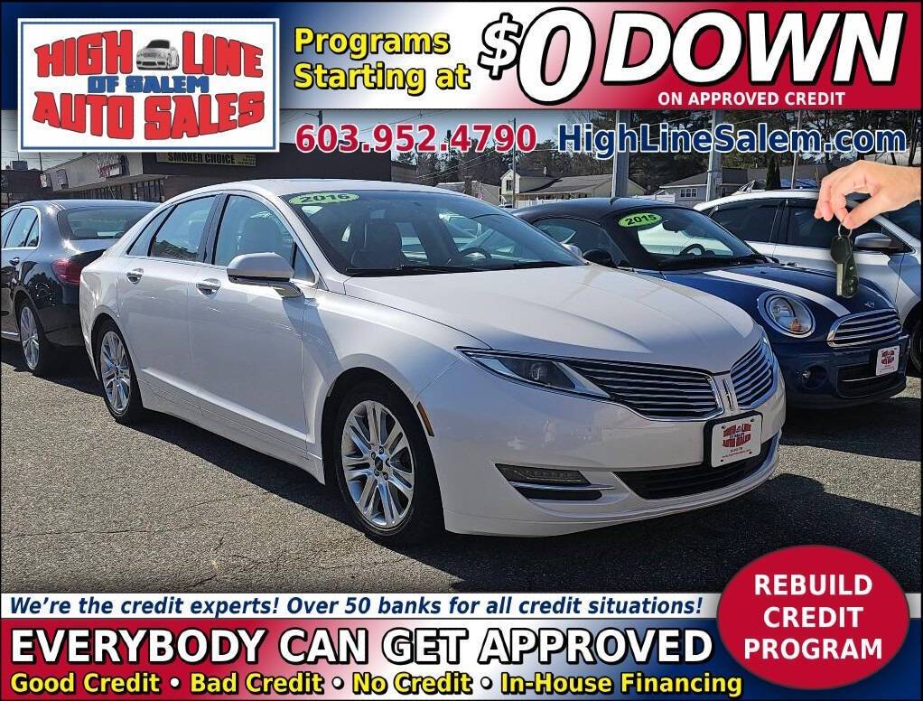 2016 Lincoln MKZ AWD — Sedan — 84,047 mi — Salem, NH