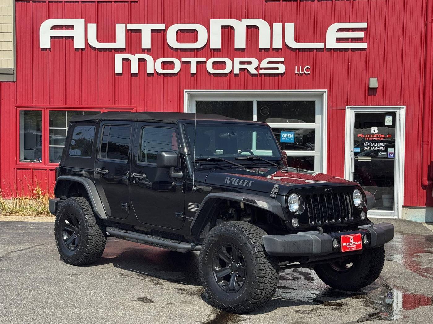 2017 Jeep Wrangler Willys Wheeler — SUV — 86,238 mi — Saco, ME
