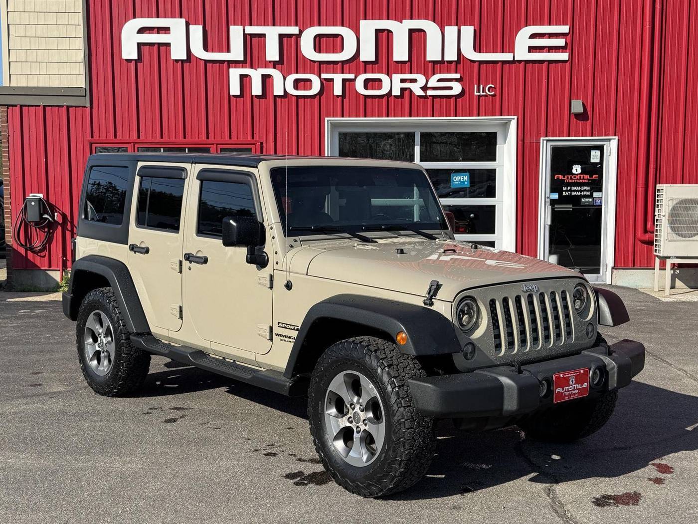 2017 Jeep Wrangler Sport — SUV — 109,897 mi — Saco, ME