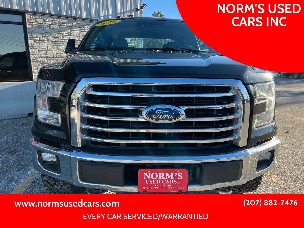 2016 Ford F-150 XLT — Pickup Truck — 85,086 mi — Wiscasset, ME