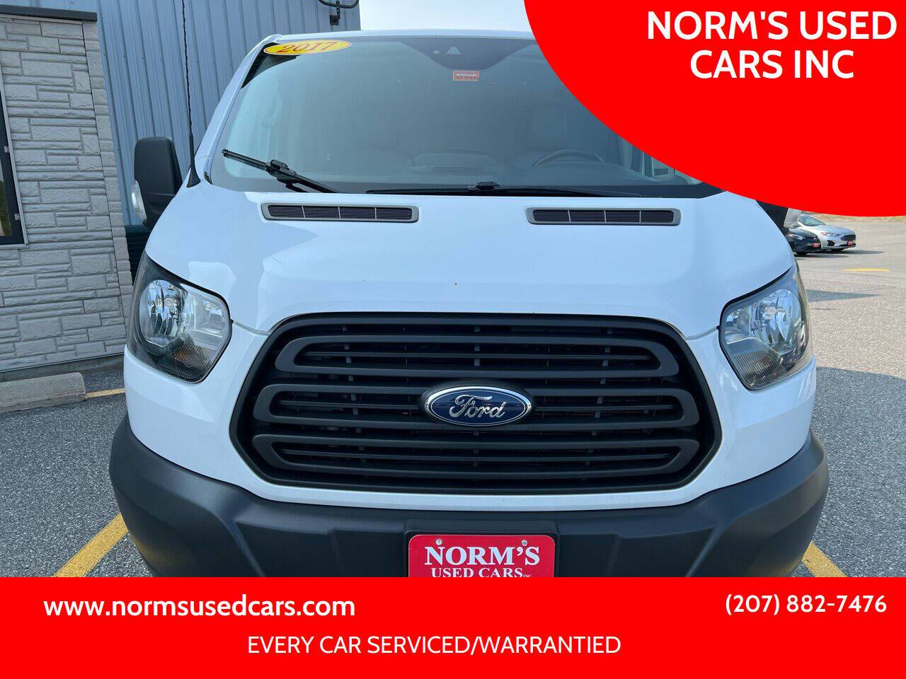 2017 Ford Transit Cargo Van T-250 — Cargo Van — 93,538 mi — Wiscasset, ME