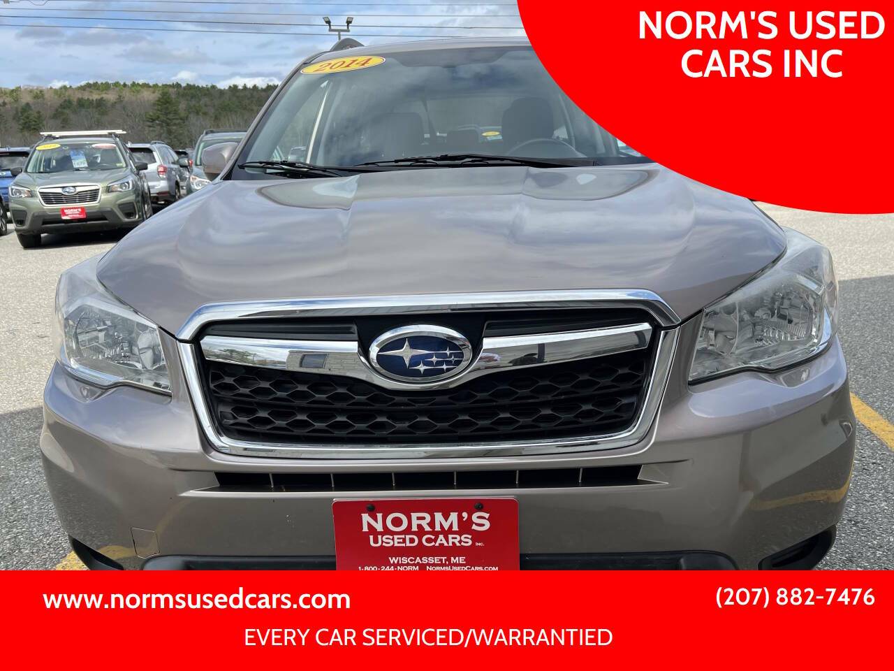 2014 Subaru Forester 2.5i Premium — SUV — 53,018 mi — Wiscasset, ME