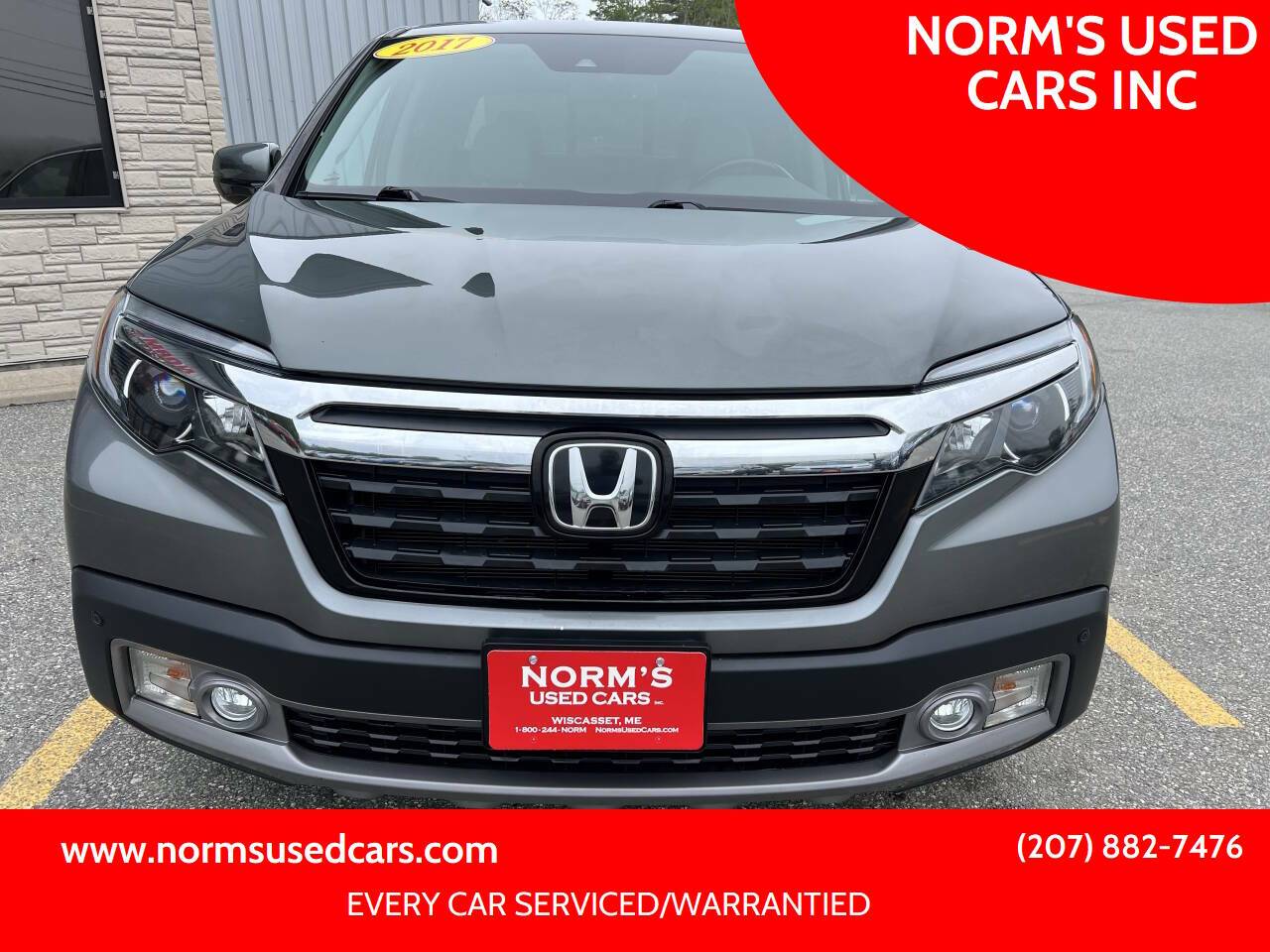 2017 Honda Ridgeline RTL-E — Pickup Truck — 104,104 mi — Wiscasset, ME