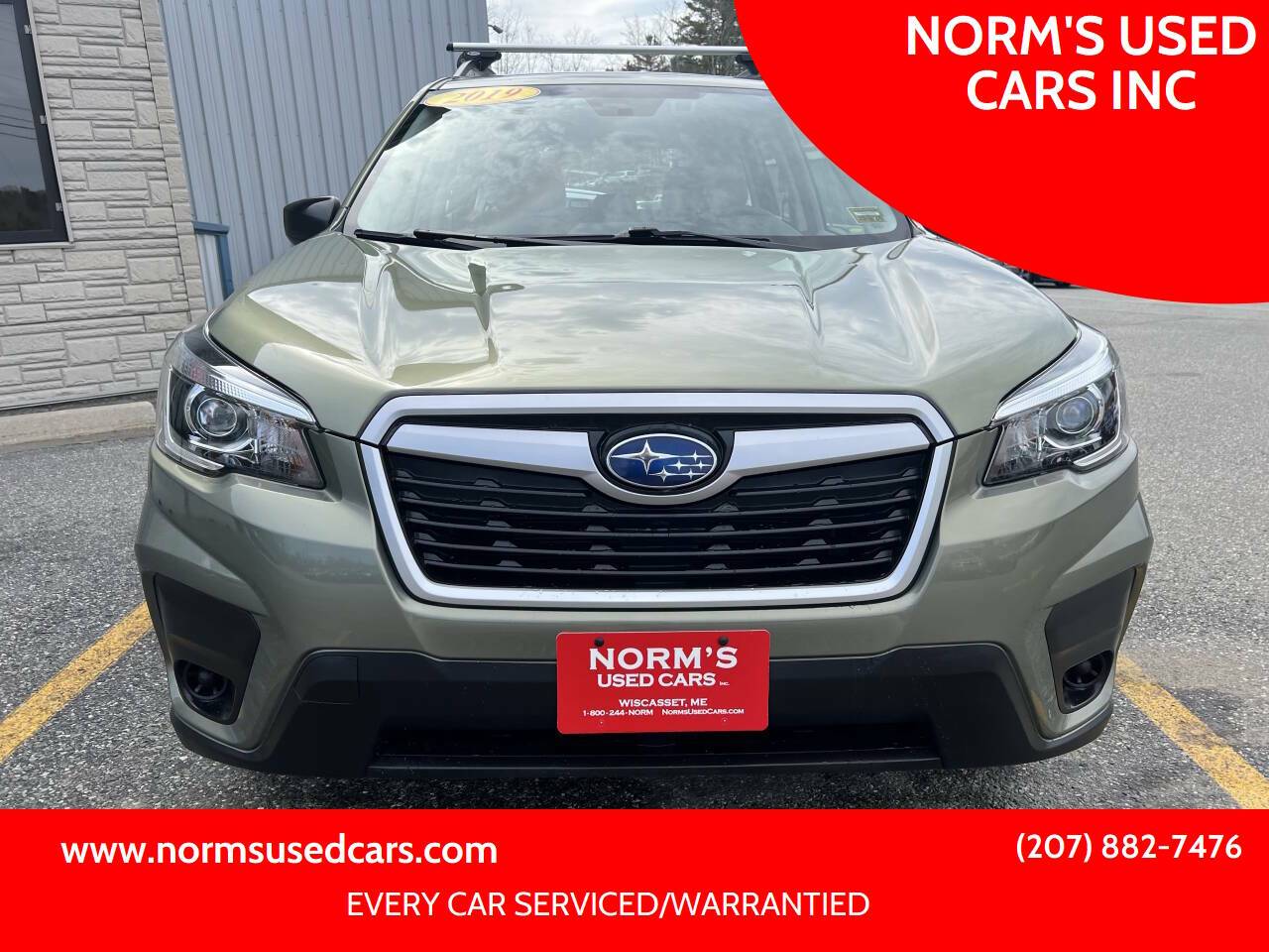 2019 Subaru Forester 2.5i — SUV — 101,075 mi — Wiscasset, ME