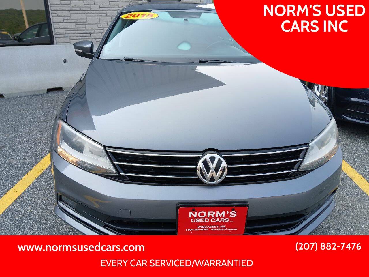 2015 Volkswagen Jetta 1.8T SE — Sedan — 106,894 mi — Wiscasset, ME