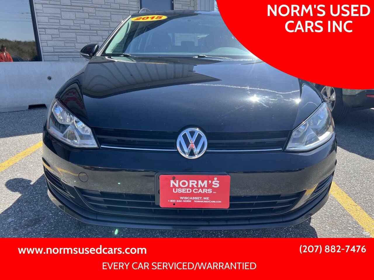 2015 Volkswagen Golf TSI S — Wagon — 73,123 mi — Wiscasset, ME