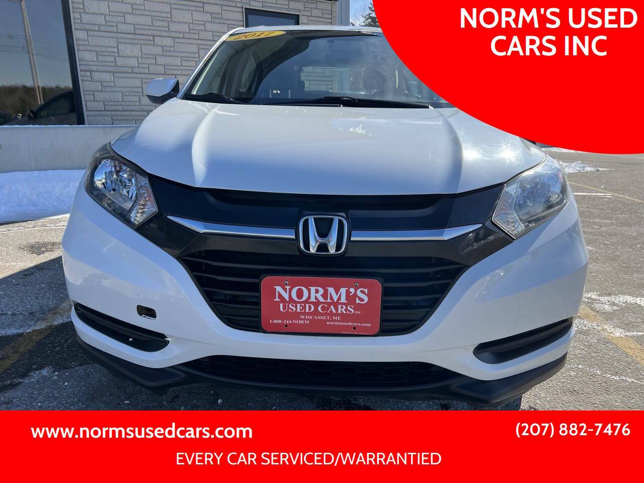 2017 Honda HR-V LX — SUV — 131,433 mi — Wiscasset, ME