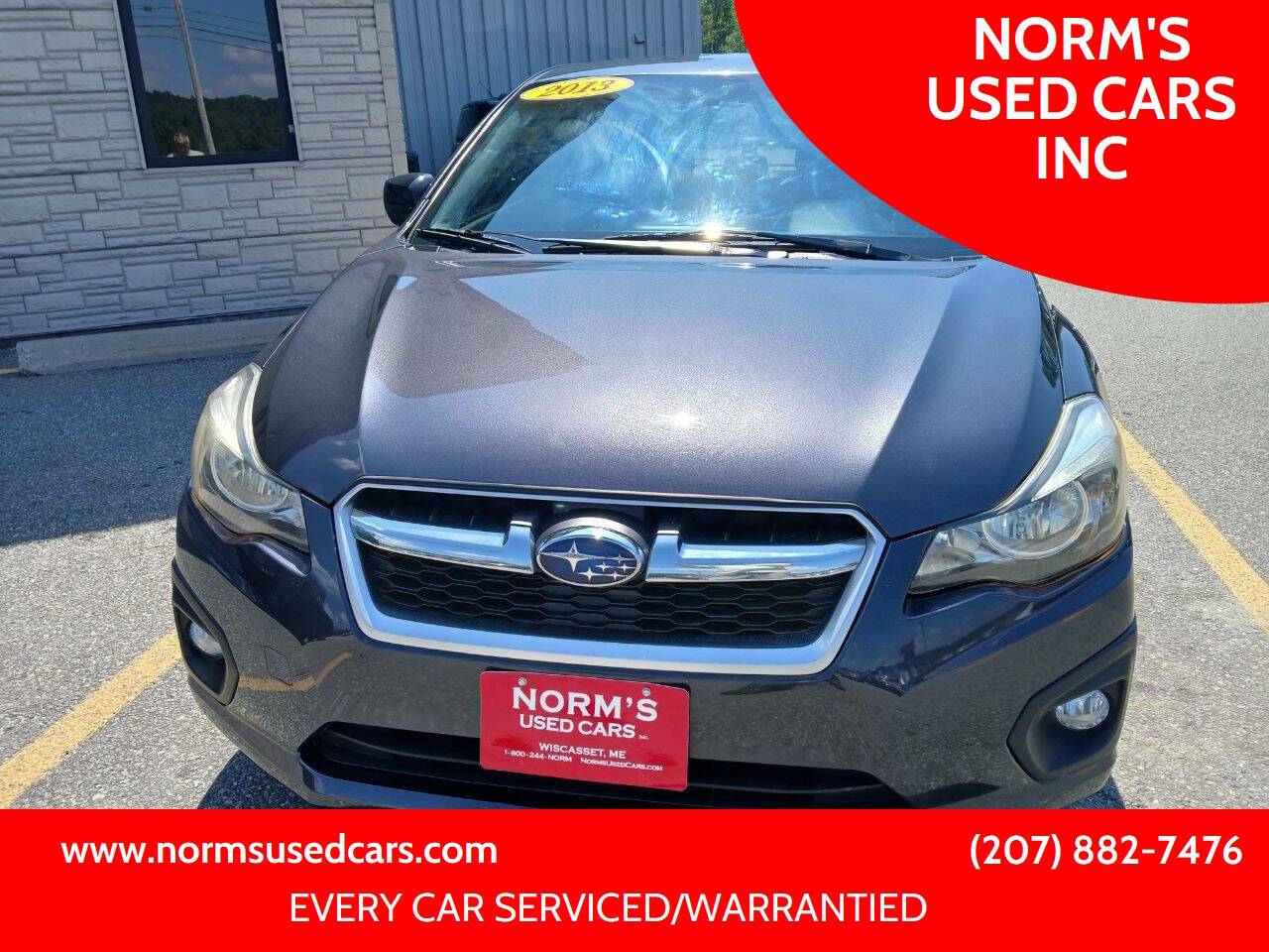 2013 Subaru Impreza 2.0i Premium — Sedan — 176,235 mi — Wiscasset, ME