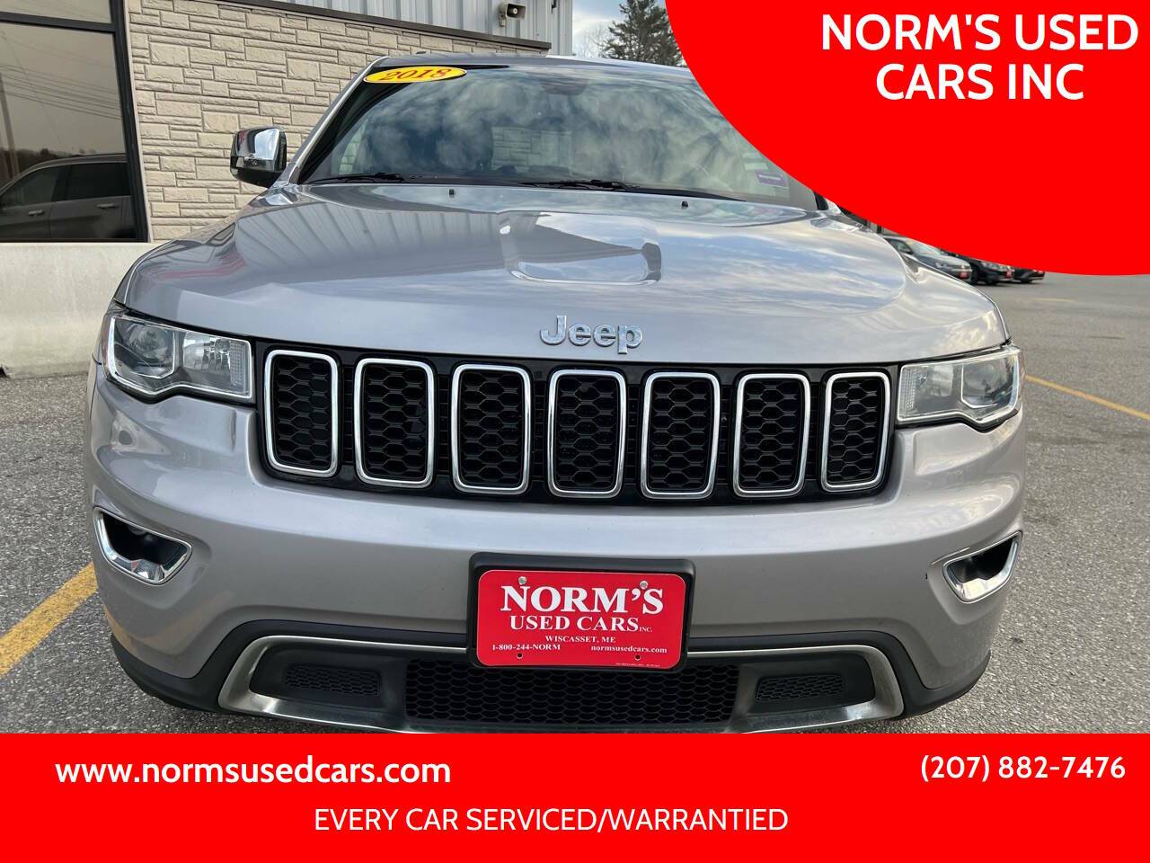 2018 Jeep Grand Cherokee Limited — SUV — 94,906 mi — Wiscasset, ME