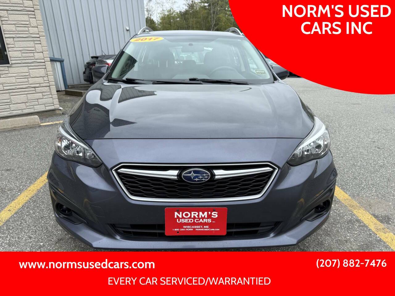 2017 Subaru Impreza 2.0i Premium — Hatchback — 124,001 mi — Wiscasset, ME